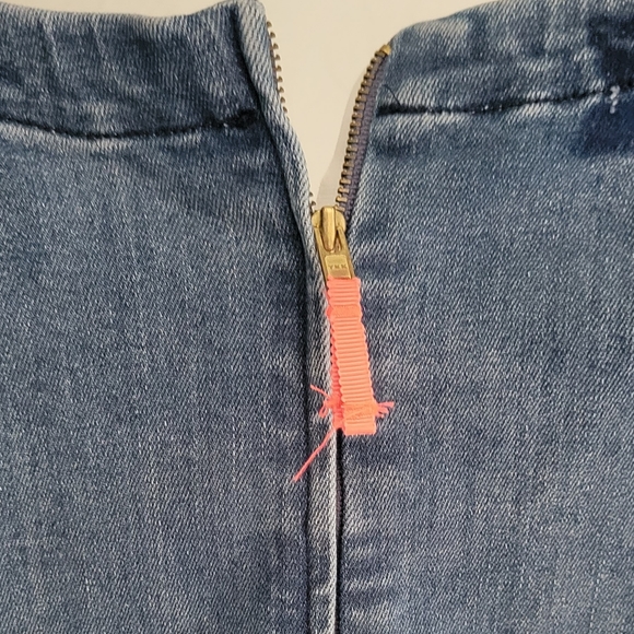 Crewcuta Girls Jean Dress-size 12 - Picture 9 of 11